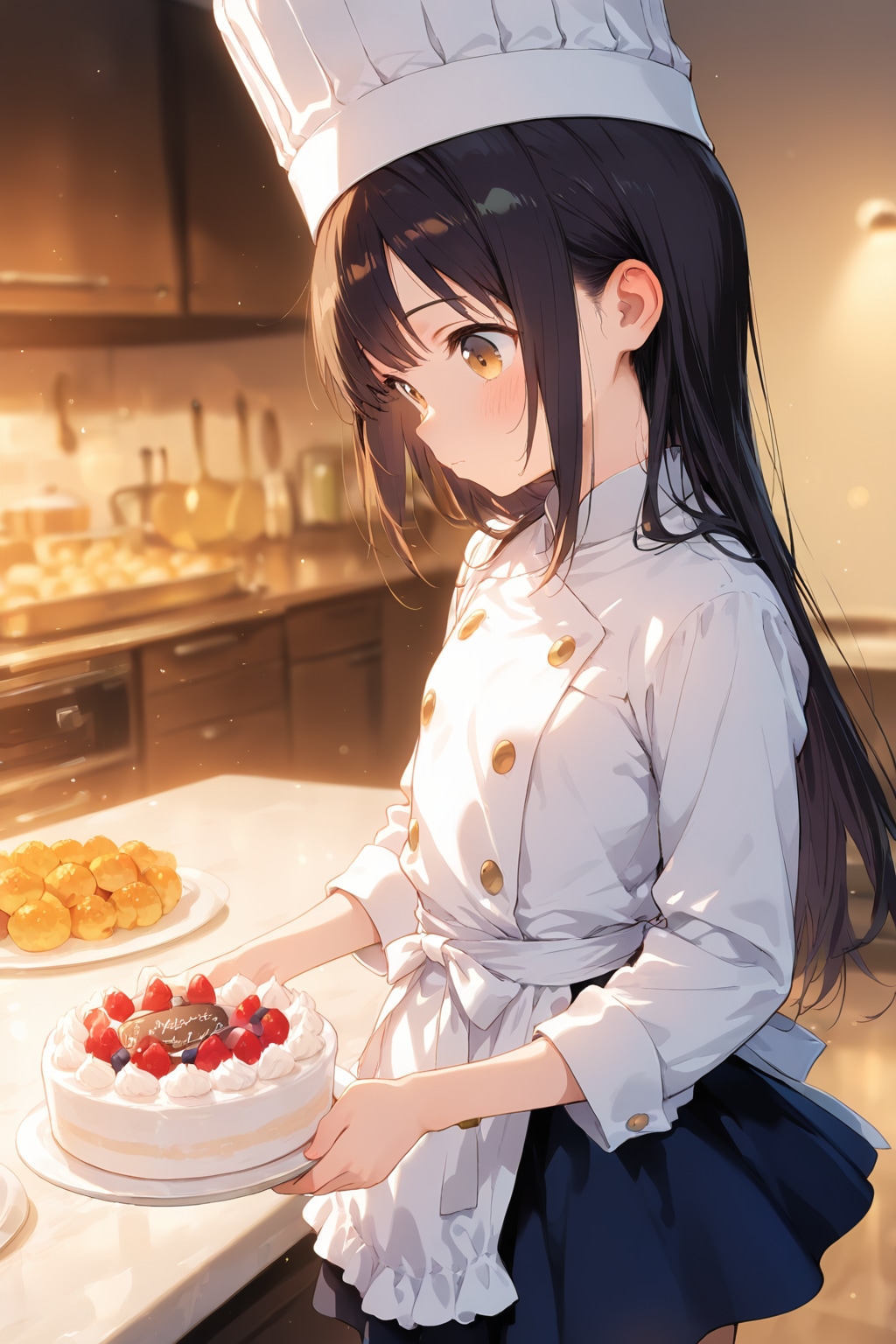 パティシエな黒髪ちゃん【ちちぷいi2i】