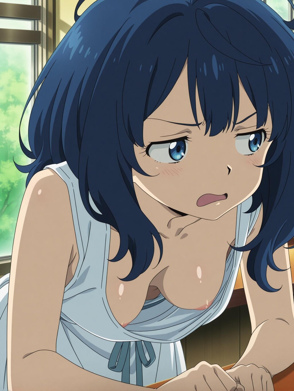 八奈見杏菜×胸チラ