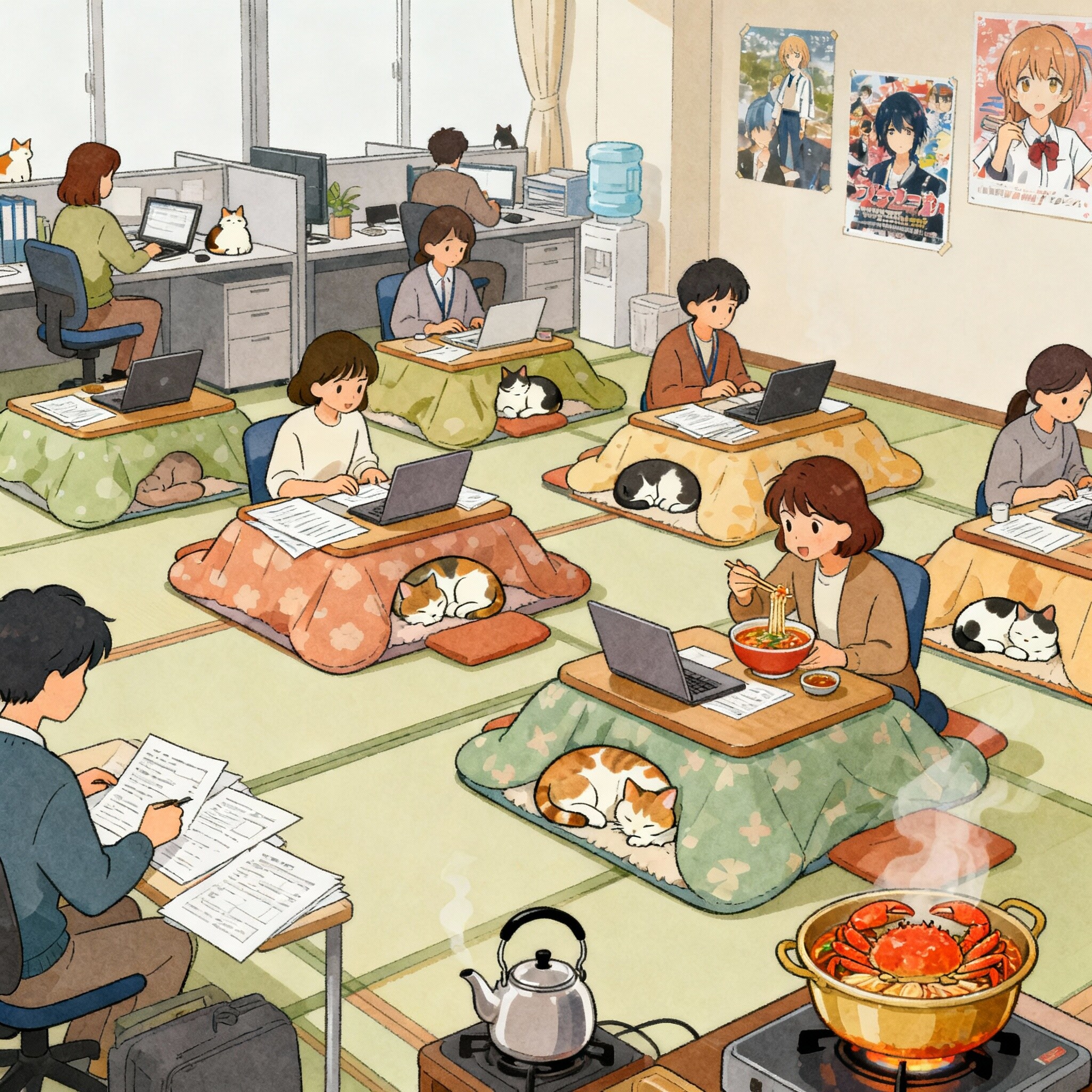 アットホームな職場 | の人気AIイラスト・グラビア