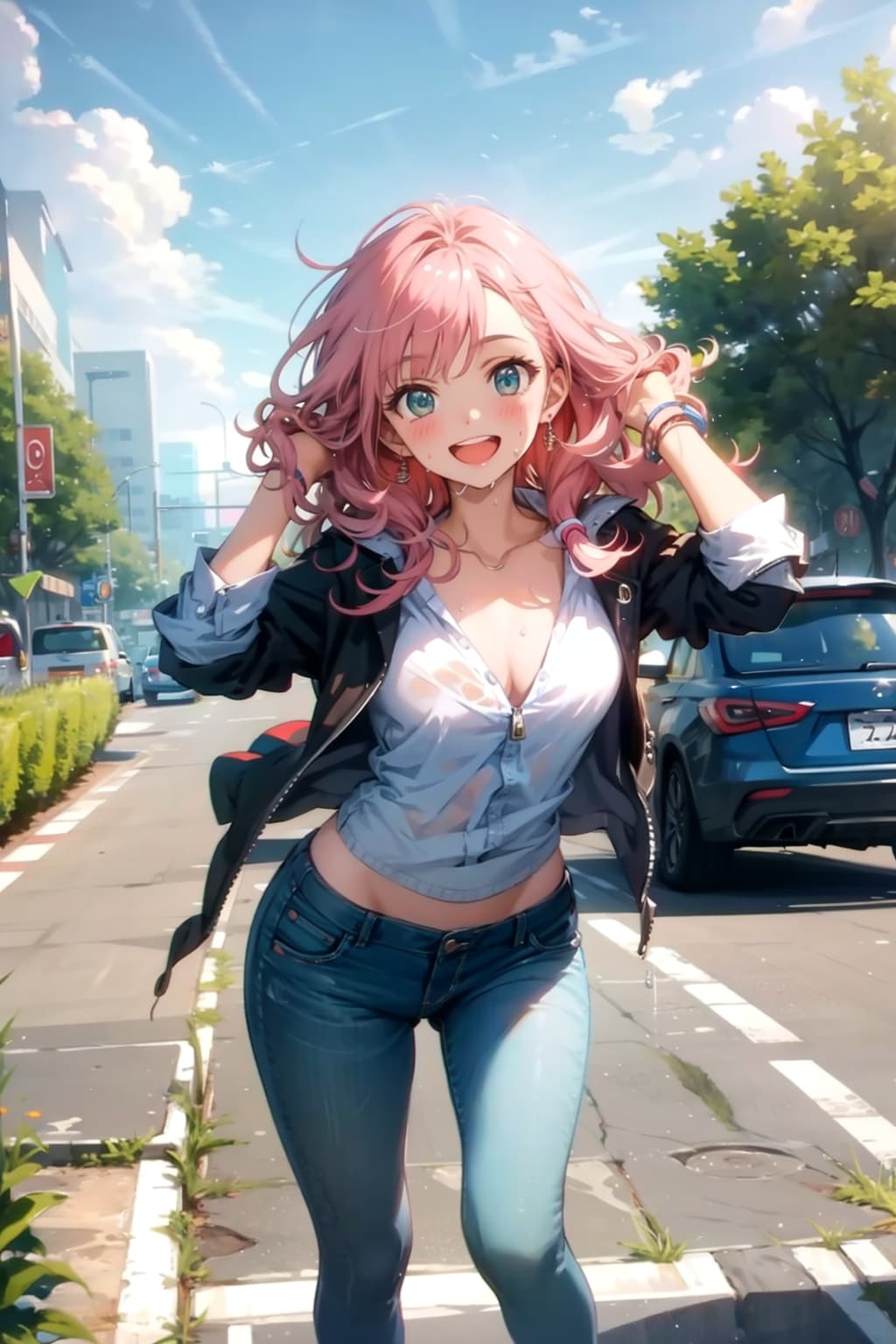 遅かったじゃない！