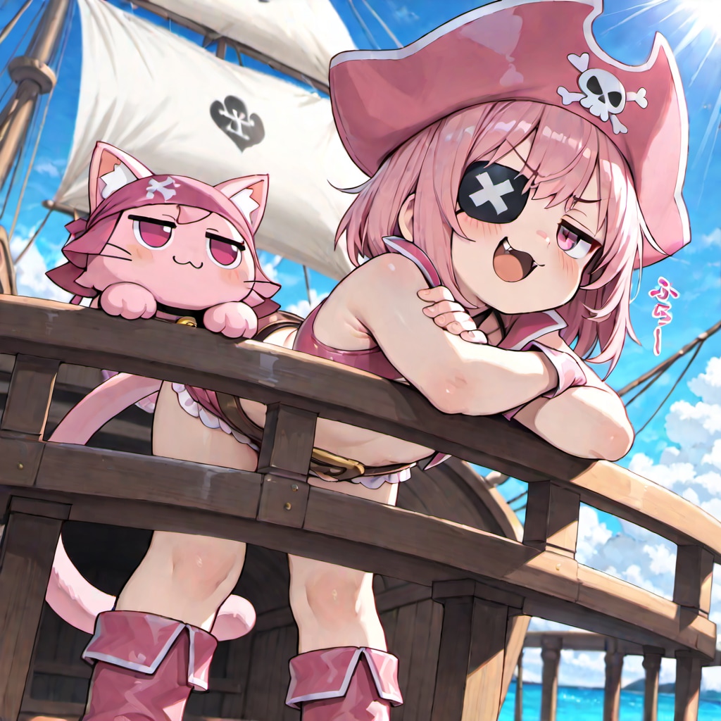 ２２（にゃんにゃん）さまのお陰で、やっとComfyUIでまともな作品が描けるようになりました！！