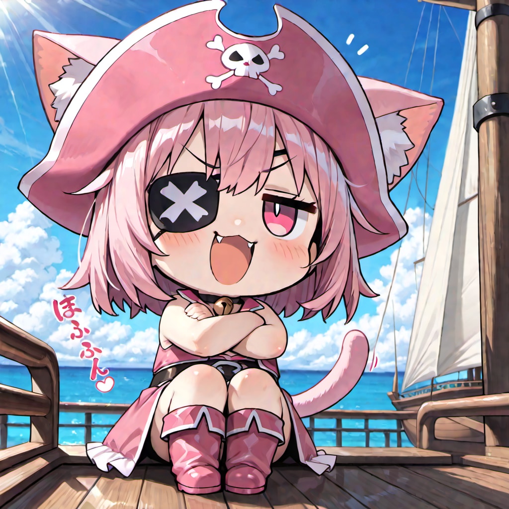 ２２（にゃんにゃん）さまのお陰で、やっとComfyUIでまともな作品が描けるようになりました！！