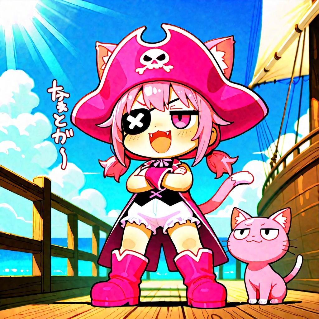 ２２（にゃんにゃん）さまのお陰で、やっとComfyUIでまともな作品が描けるようになりました！！