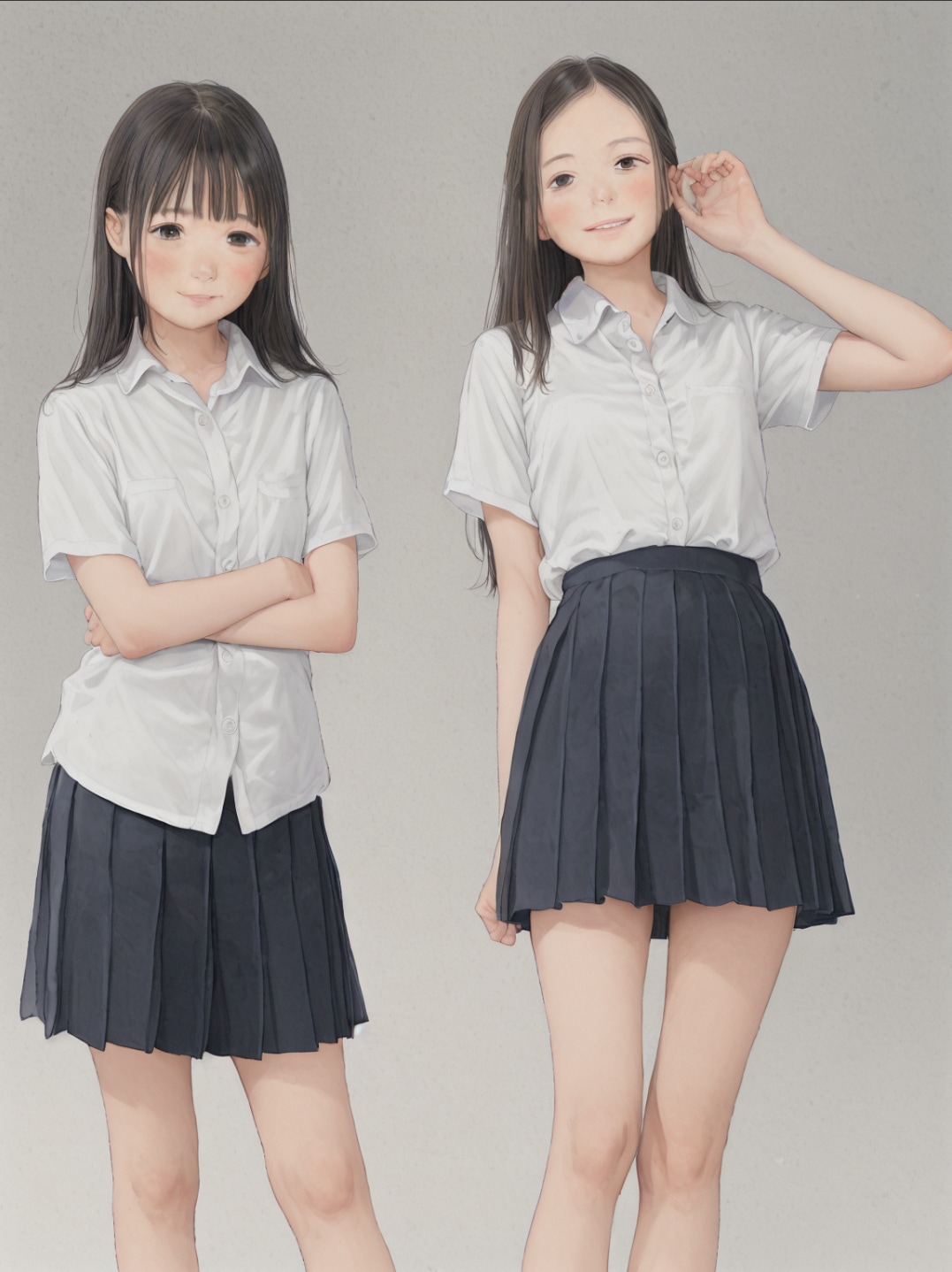 同じ制服を出すのって結構ムズイ
