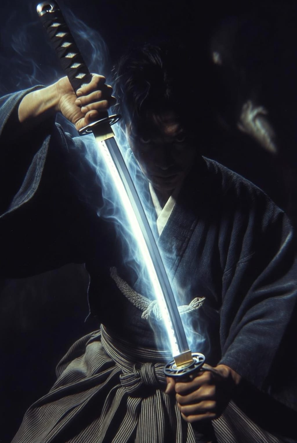 depicted with Kirlian photography aura