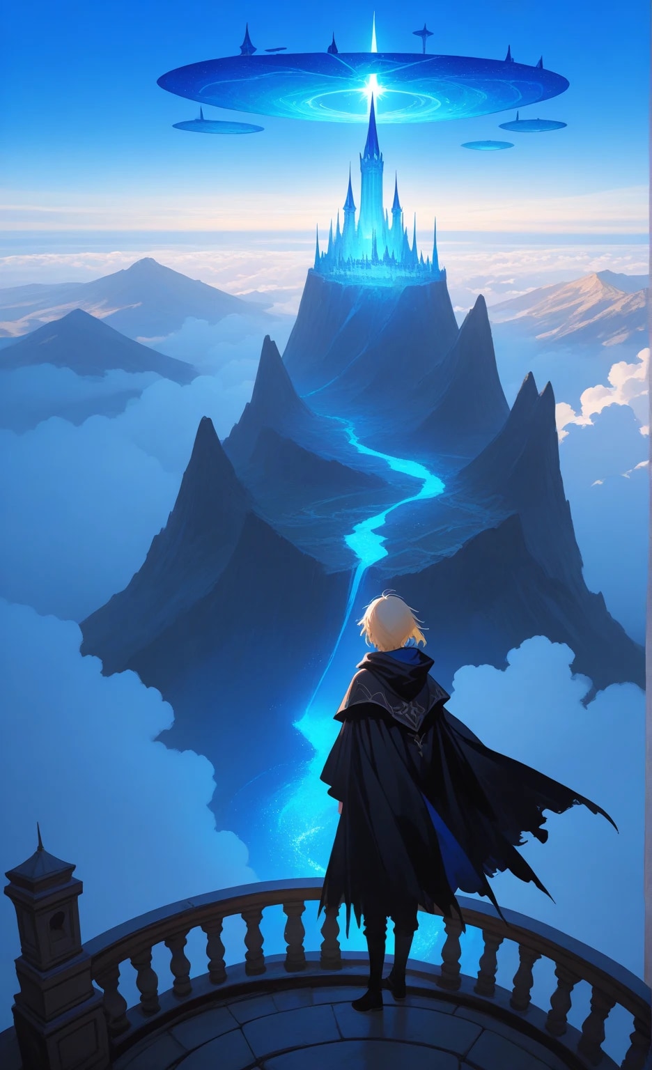 浮遊城 | の人気AIイラスト・グラビア