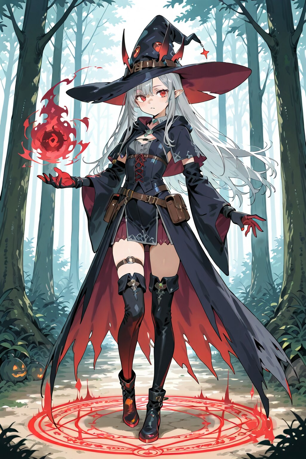 森の魔女 | の人気AIイラスト・グラビア