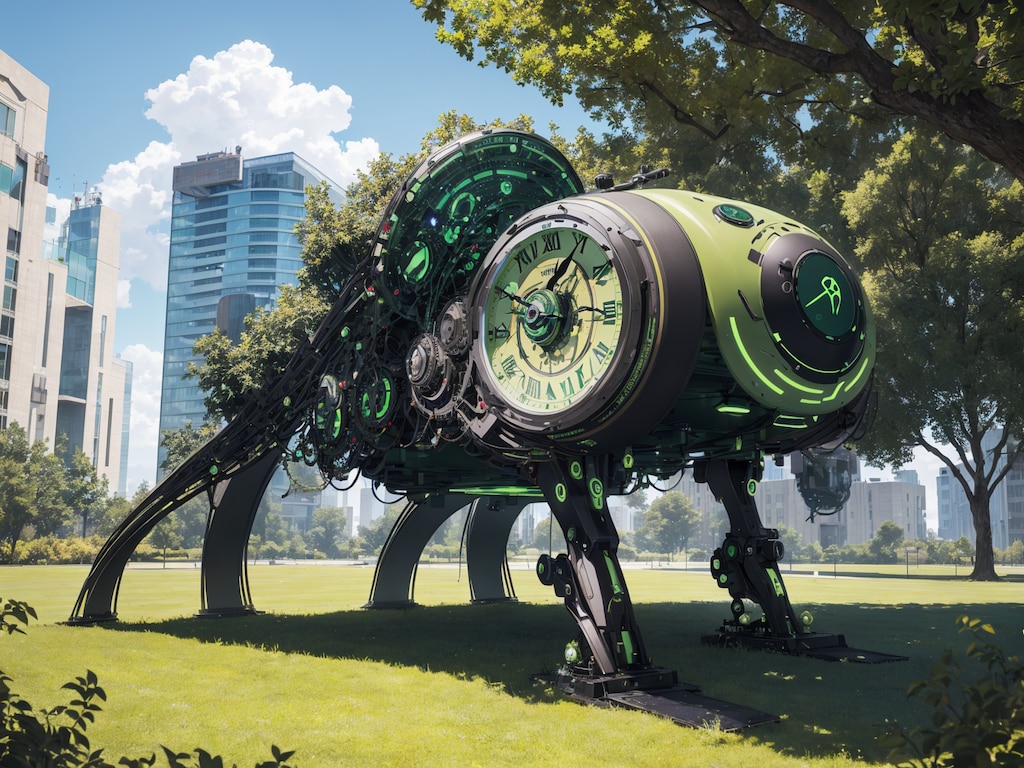 時計のある風景 その⑤