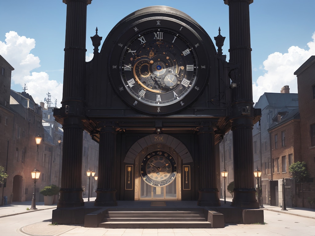 時計のある風景 その⑤