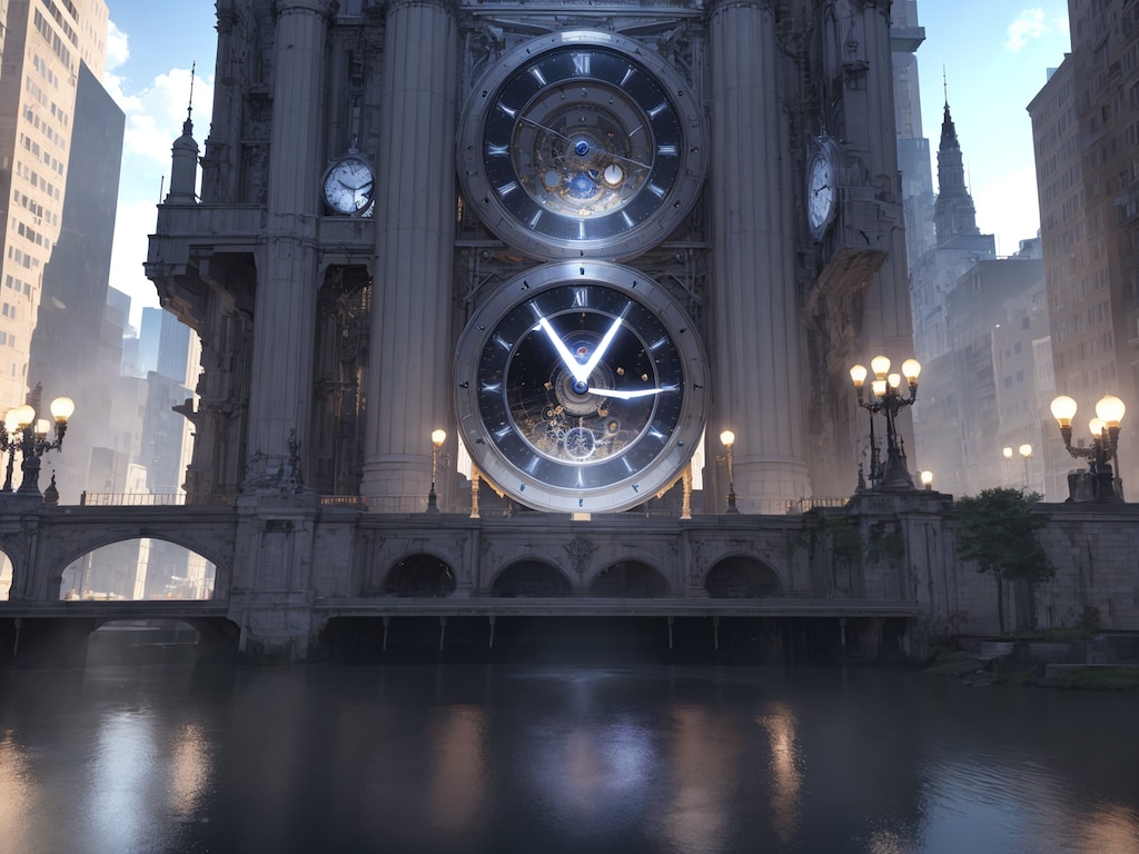 時計のある風景 その⑤