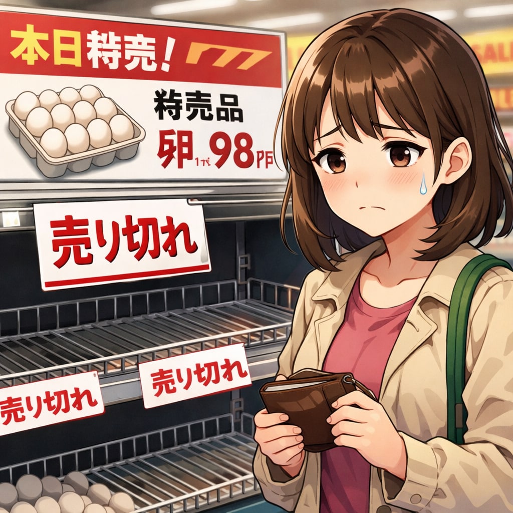 卵Ｌパック売り切れ…｡ | の人気AIイラスト・グラビア