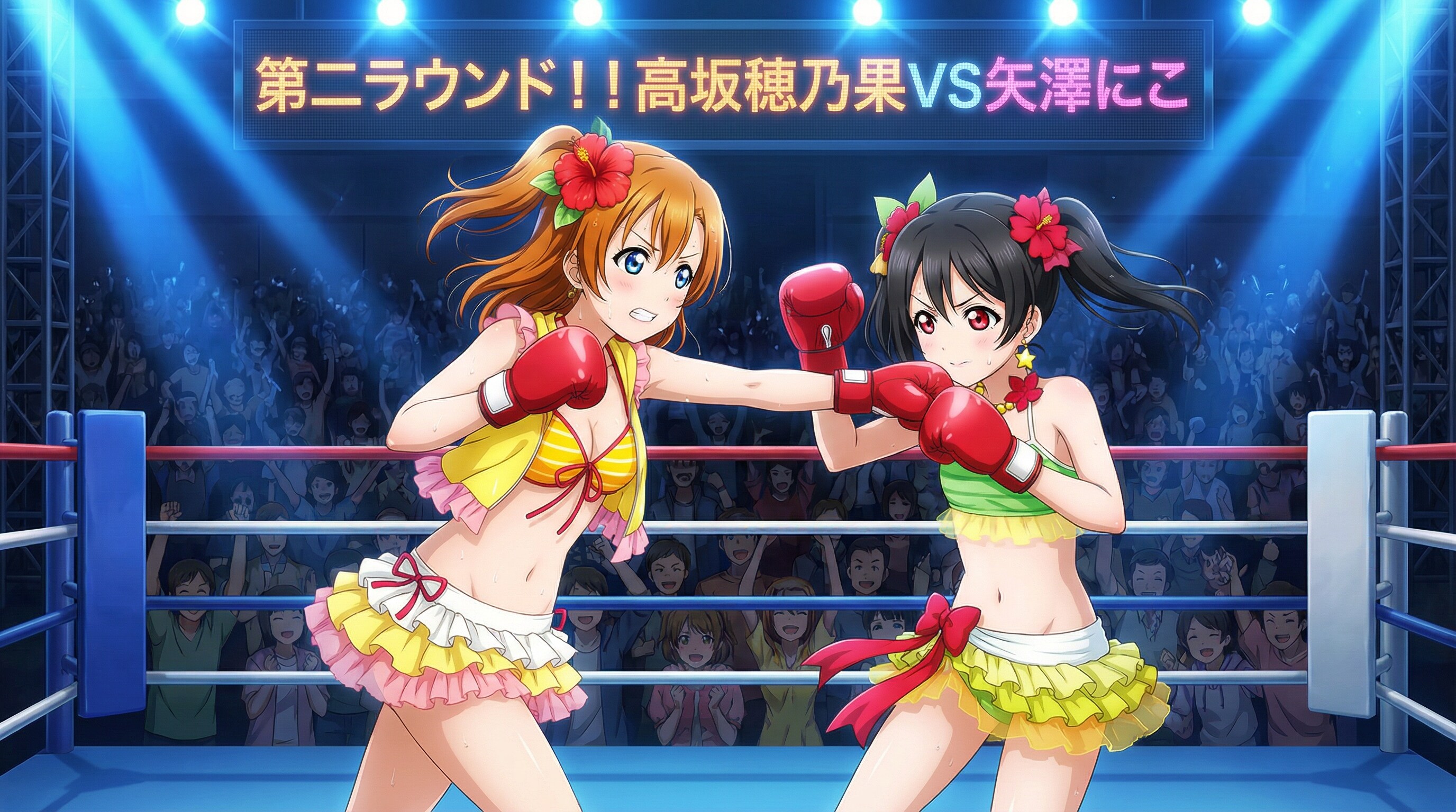 第二ラウンド！高坂穂乃果VS矢澤にこだぞの巻