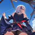ローアングル前から後ろから 7枚目