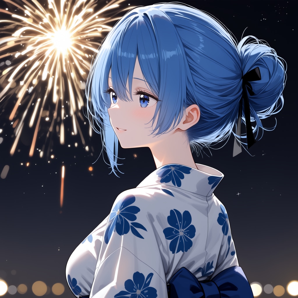 花火 - ゆかた