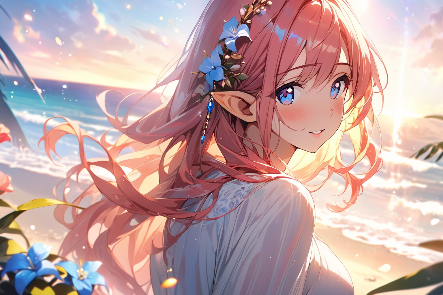 エルフさんの素敵な横顔 | の人気AIイラスト・グラビア