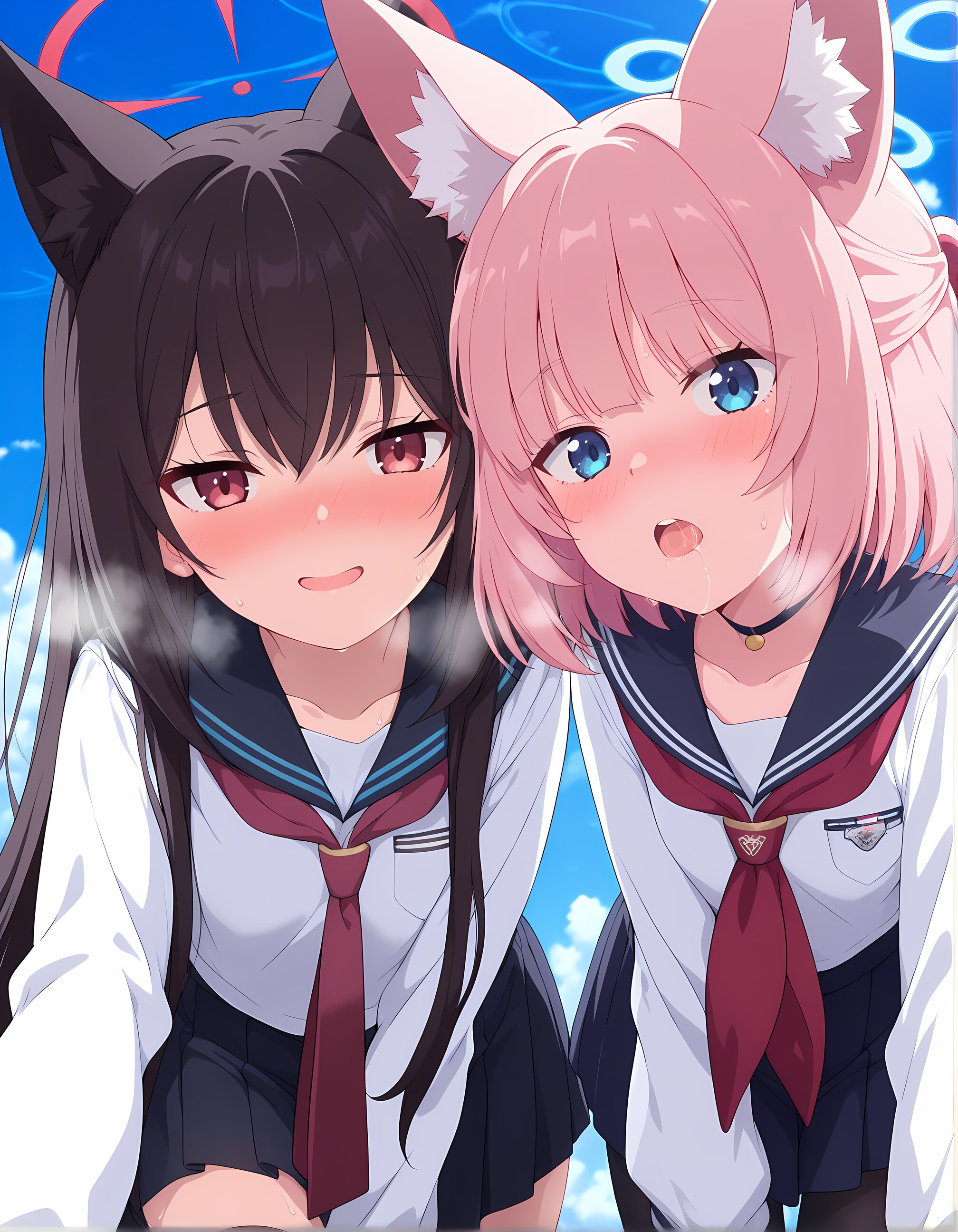 ユキノとニコ(30枚) | の人気AIイラスト・グラビア
