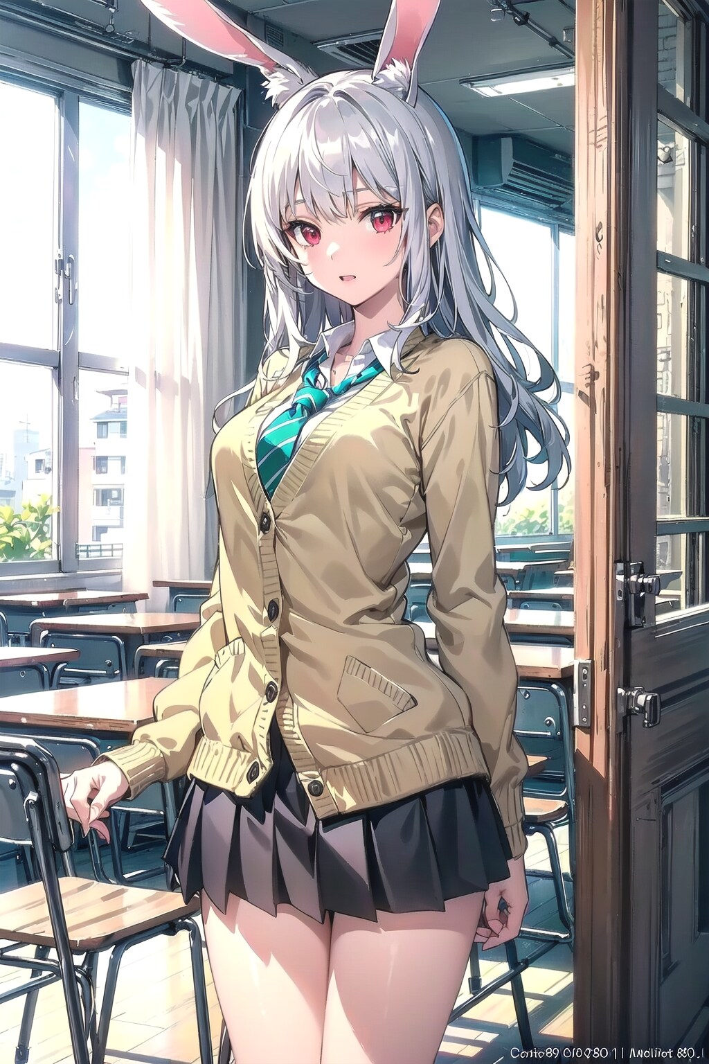 むぅ…気づいてほしいのです🐰💧