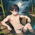 密林の村の少年達 12枚目