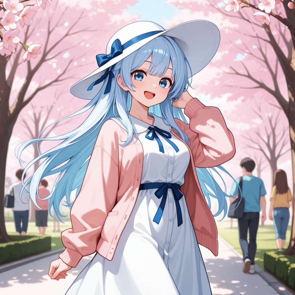 春色に染まる休日