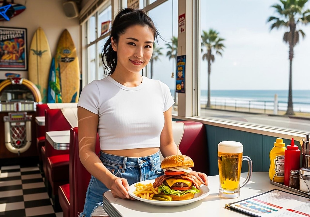 昼からビールなんて