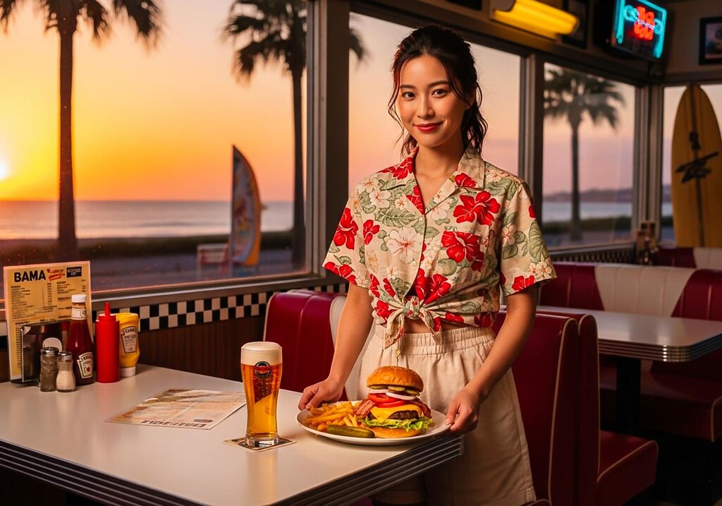 昼からビールなんて