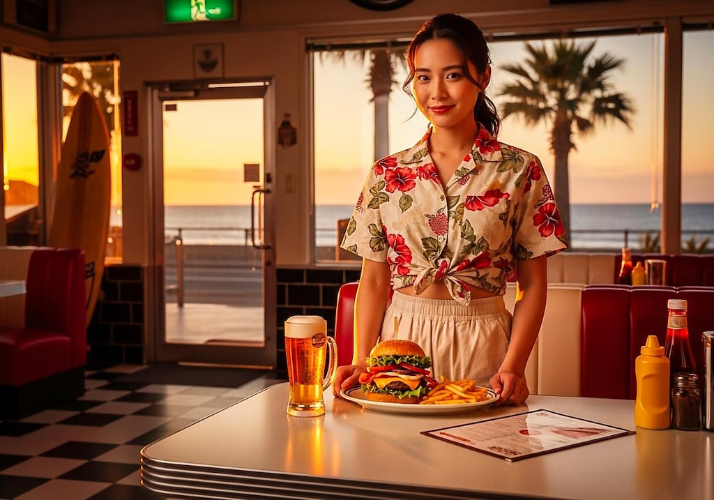 昼からビールなんて