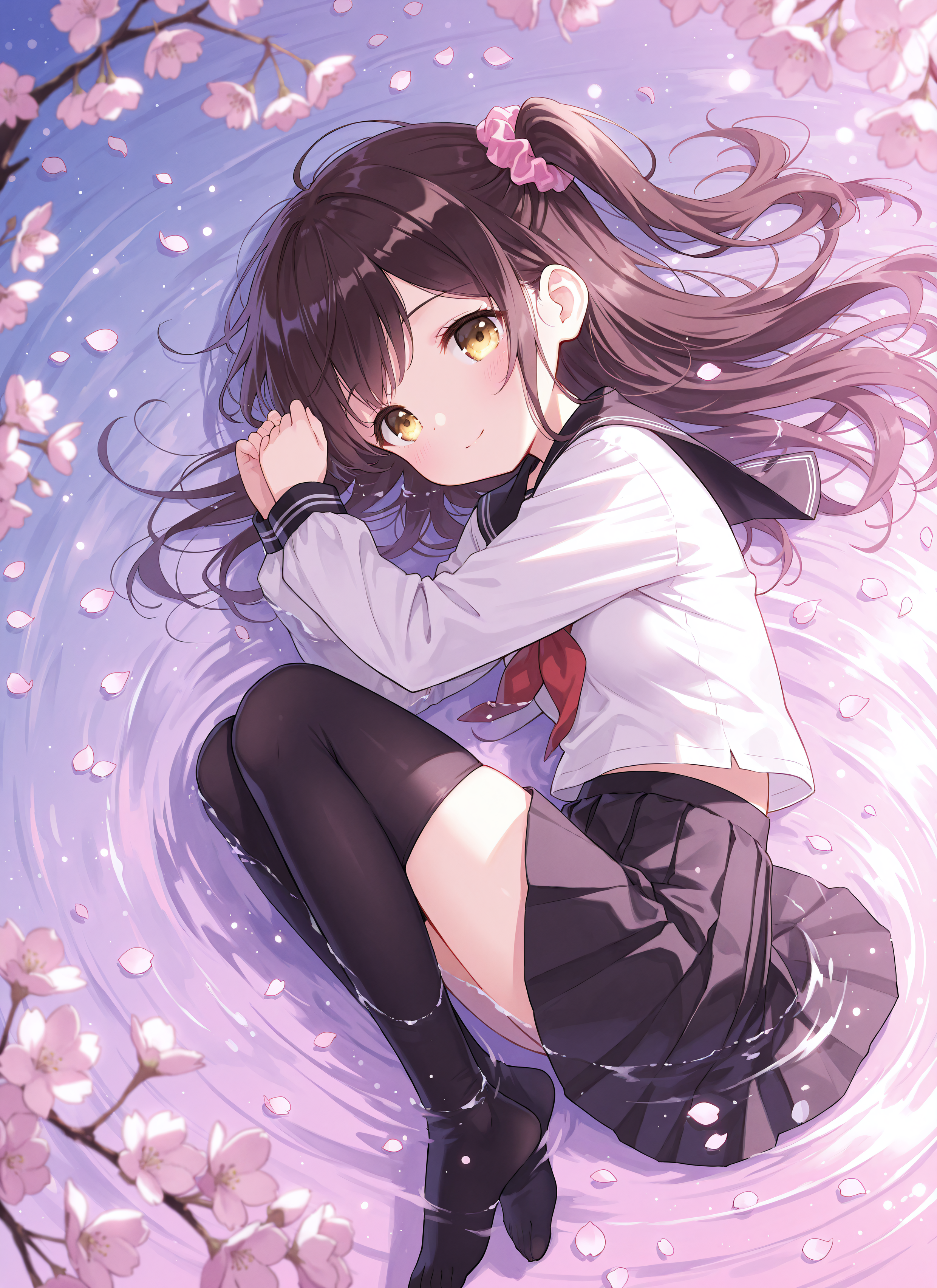 水面にふれる夢 | の人気AIイラスト・グラビア