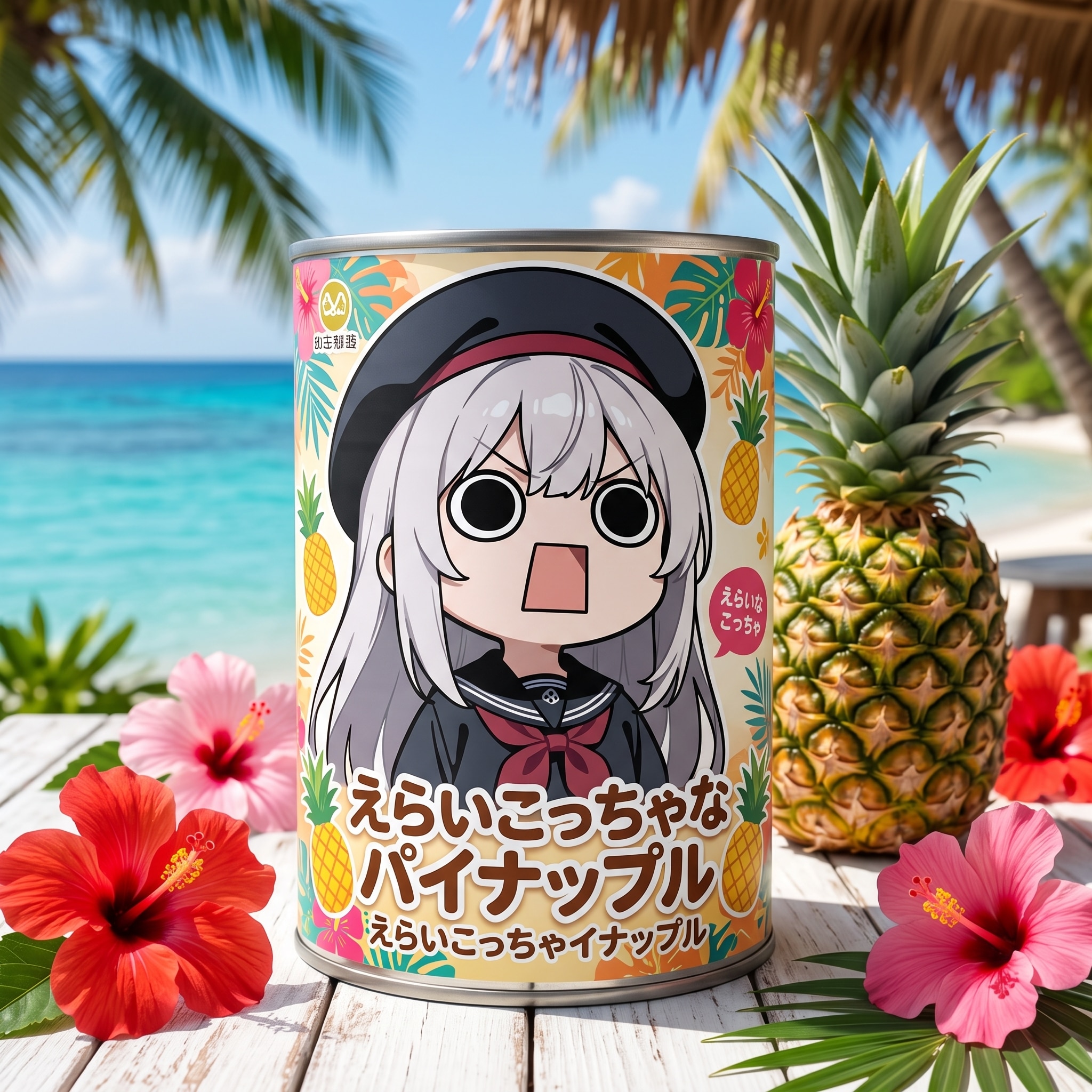 パイナップル缶詰えらいこっちゃ嬢 | の人気AIイラスト・グラビア