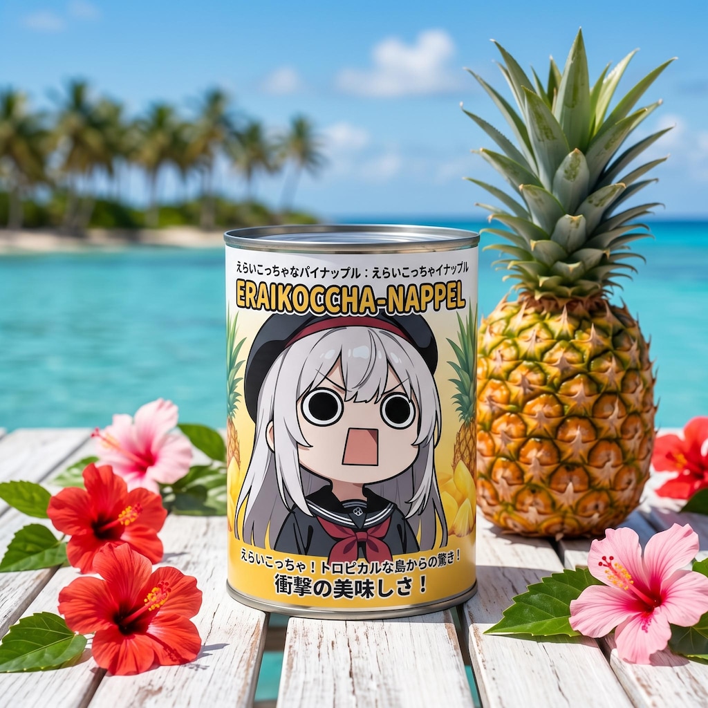 パイナップル缶詰えらいこっちゃ嬢
