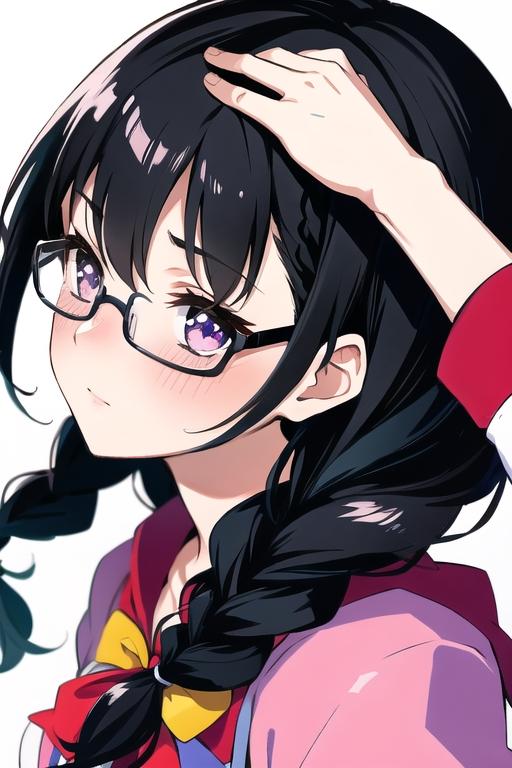 慰められるオタクちゃん