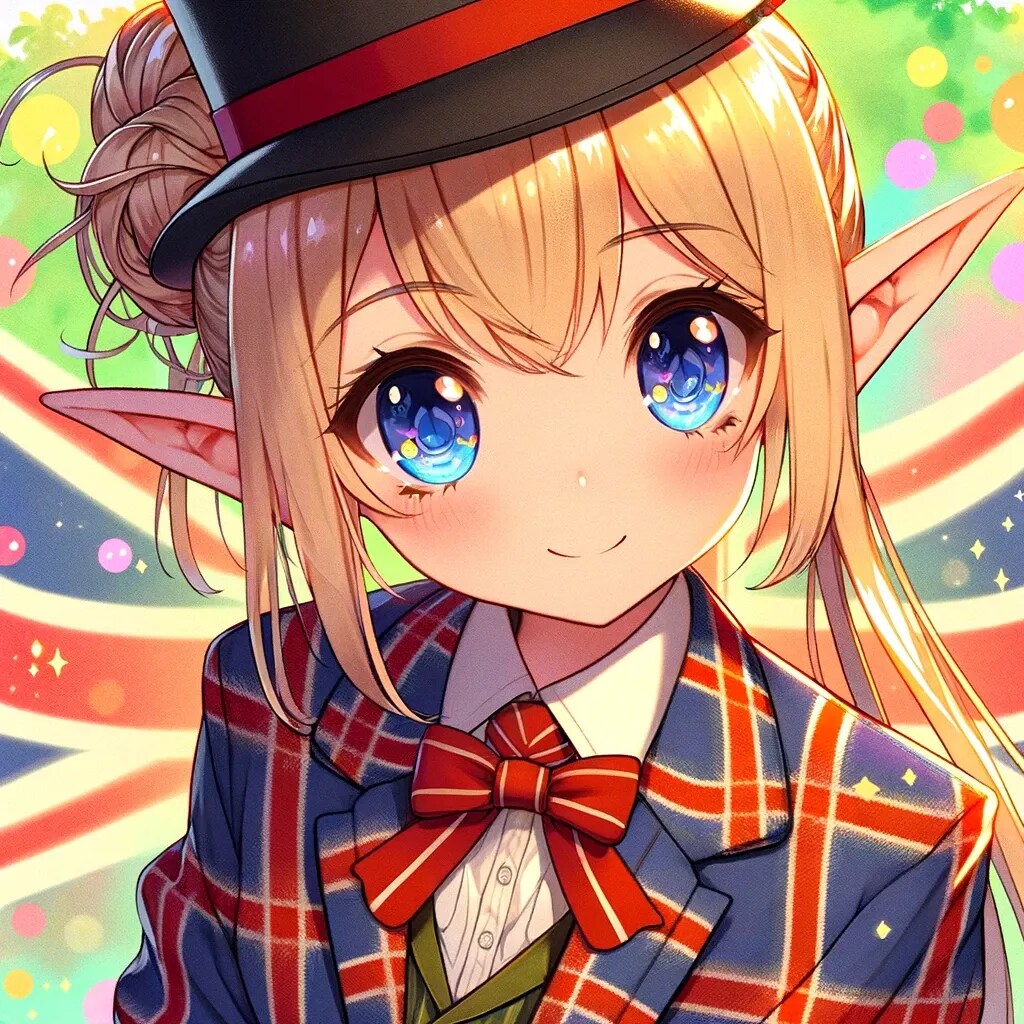 英国紳士になりたかったエルフちゃん