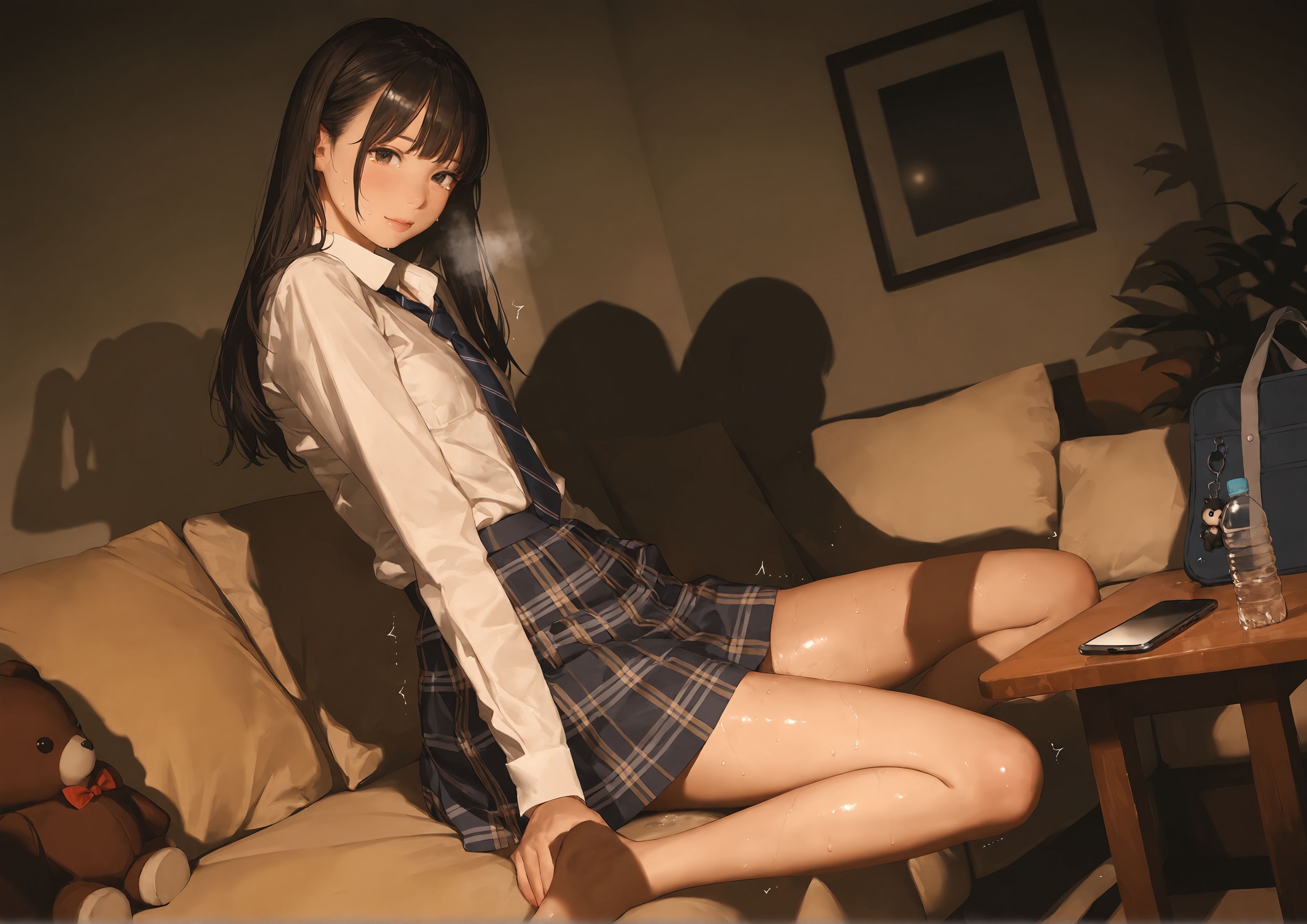 これからという時に妹が帰ってきたので大慌てで…体の火照りは急には消えない