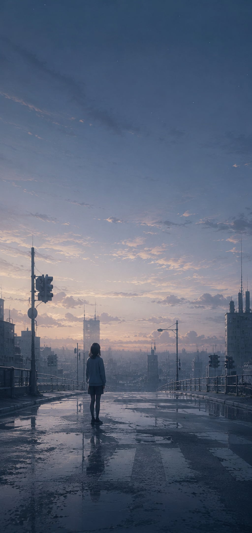 夕日と朝日と私