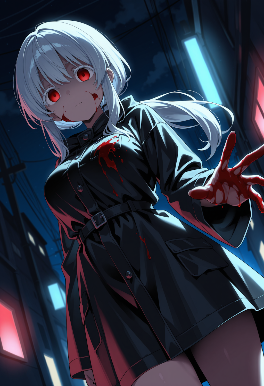 アサシンさん・赤く染まる手