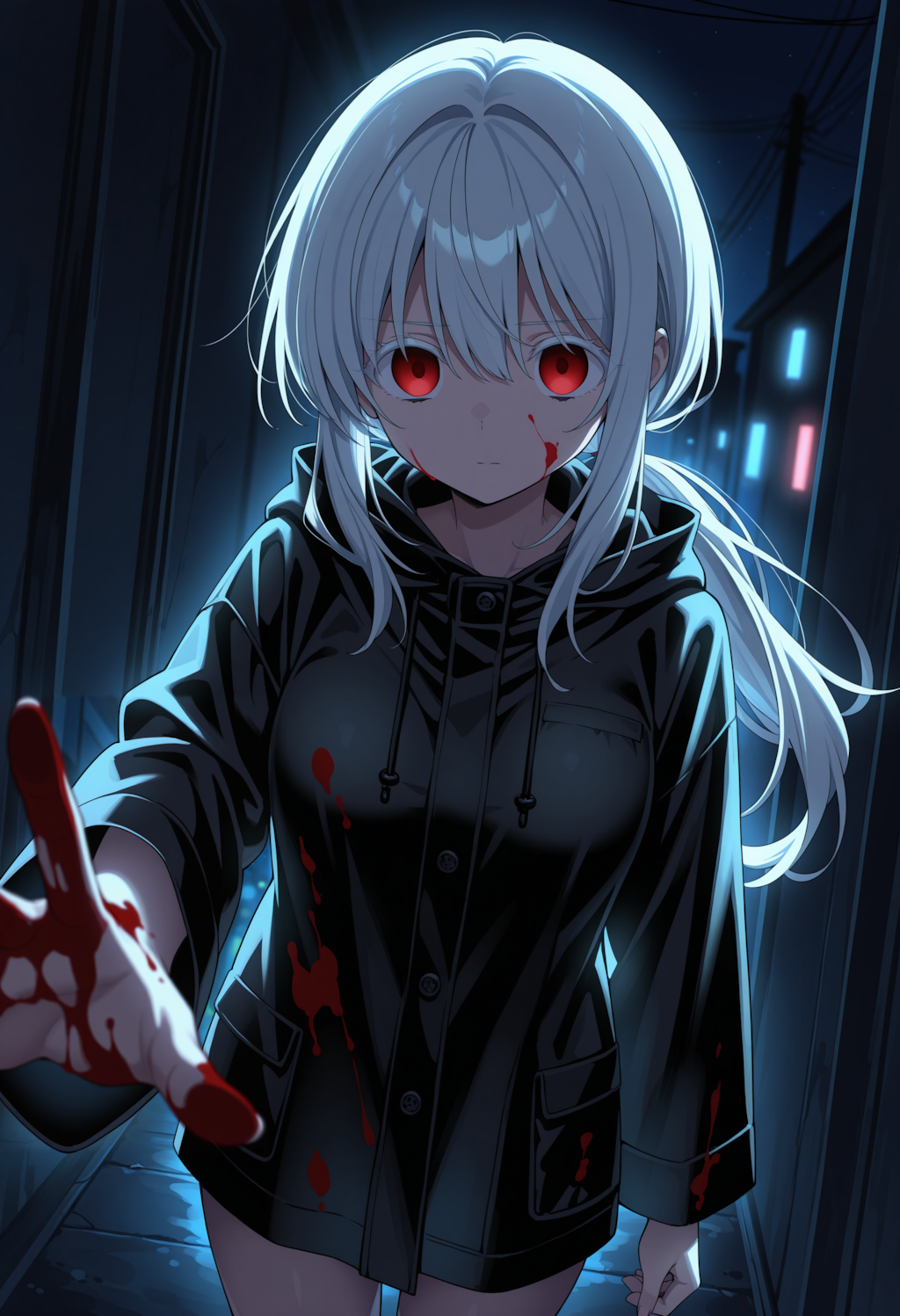 アサシンさん・赤く染まる手