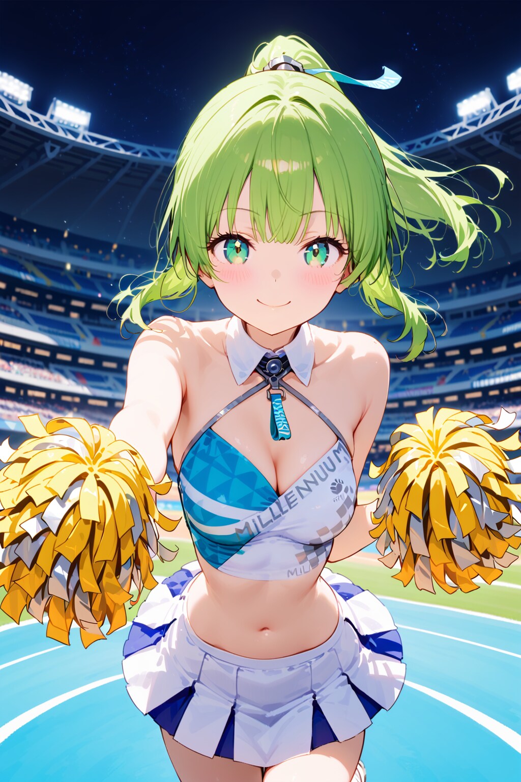 フレフレ少女（HALO）ちちぷいのみんな応援します♪