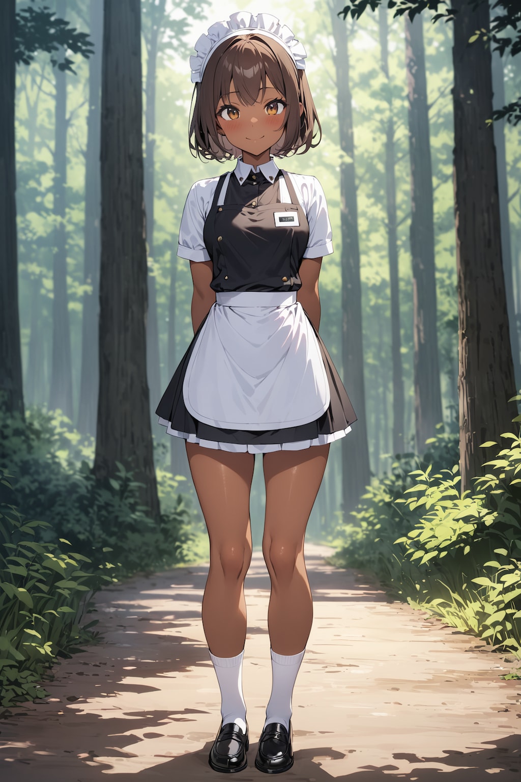 野生のウェイトレスさん Y712