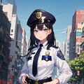 まじめな婦警さん 2枚目
