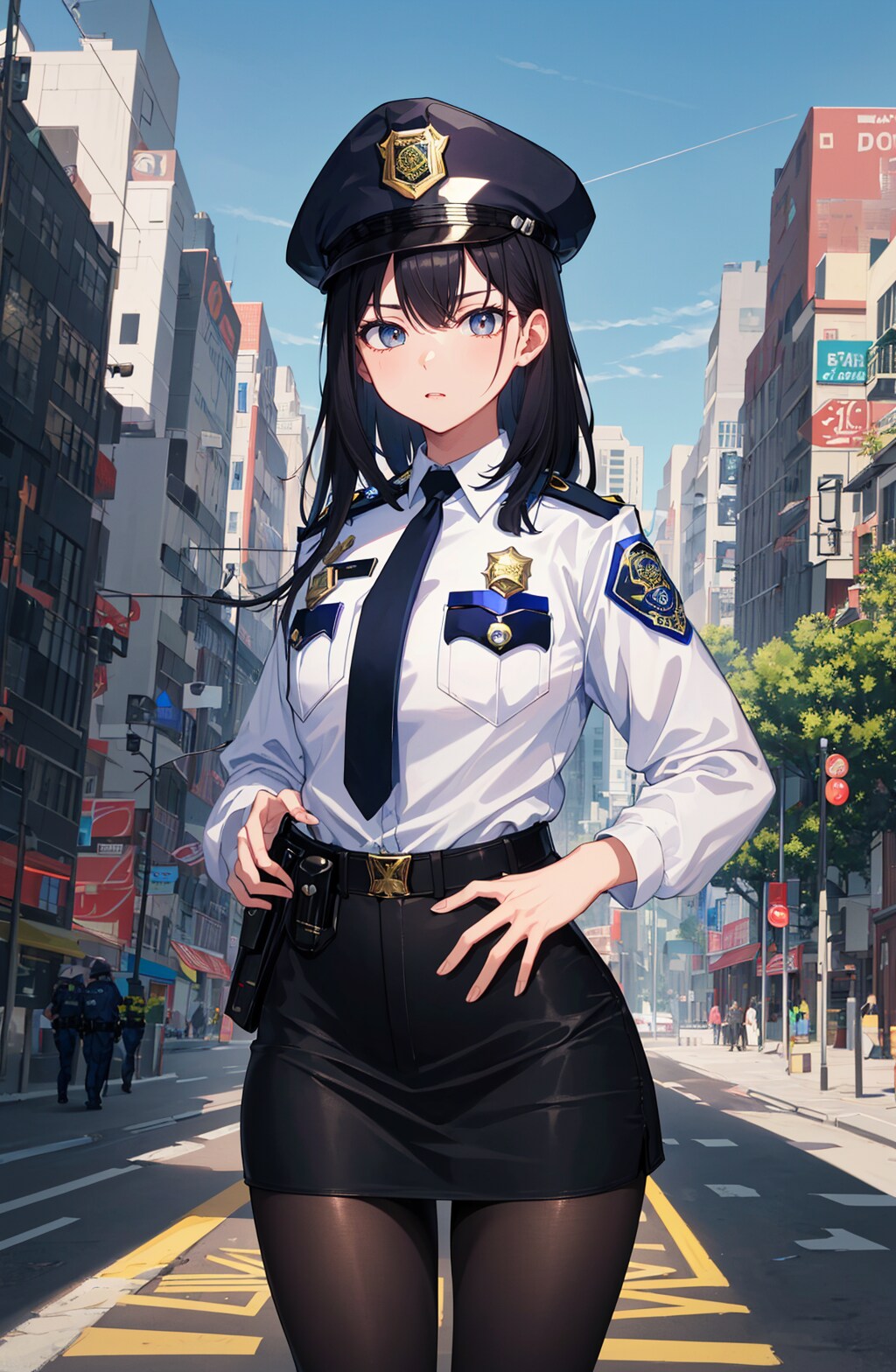 まじめな婦警さん