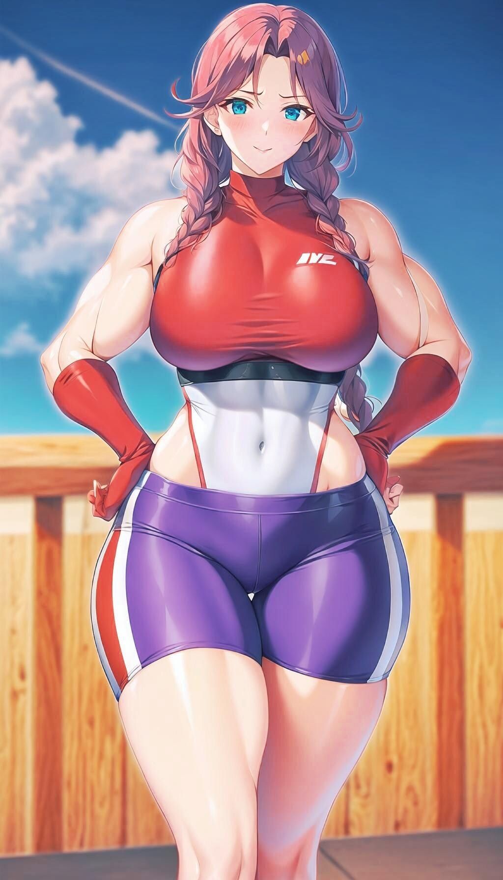 ムキむちアスリート姉さん