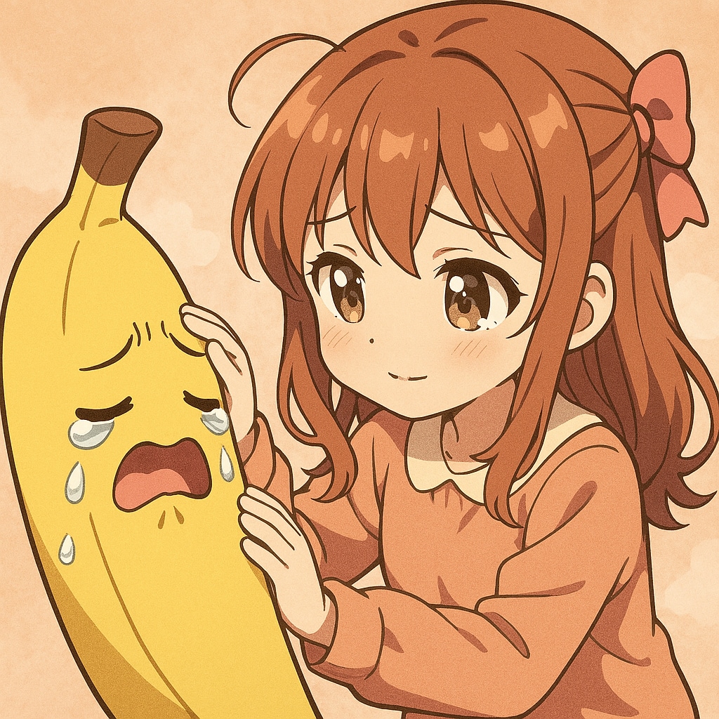 バナナのなーみだー
