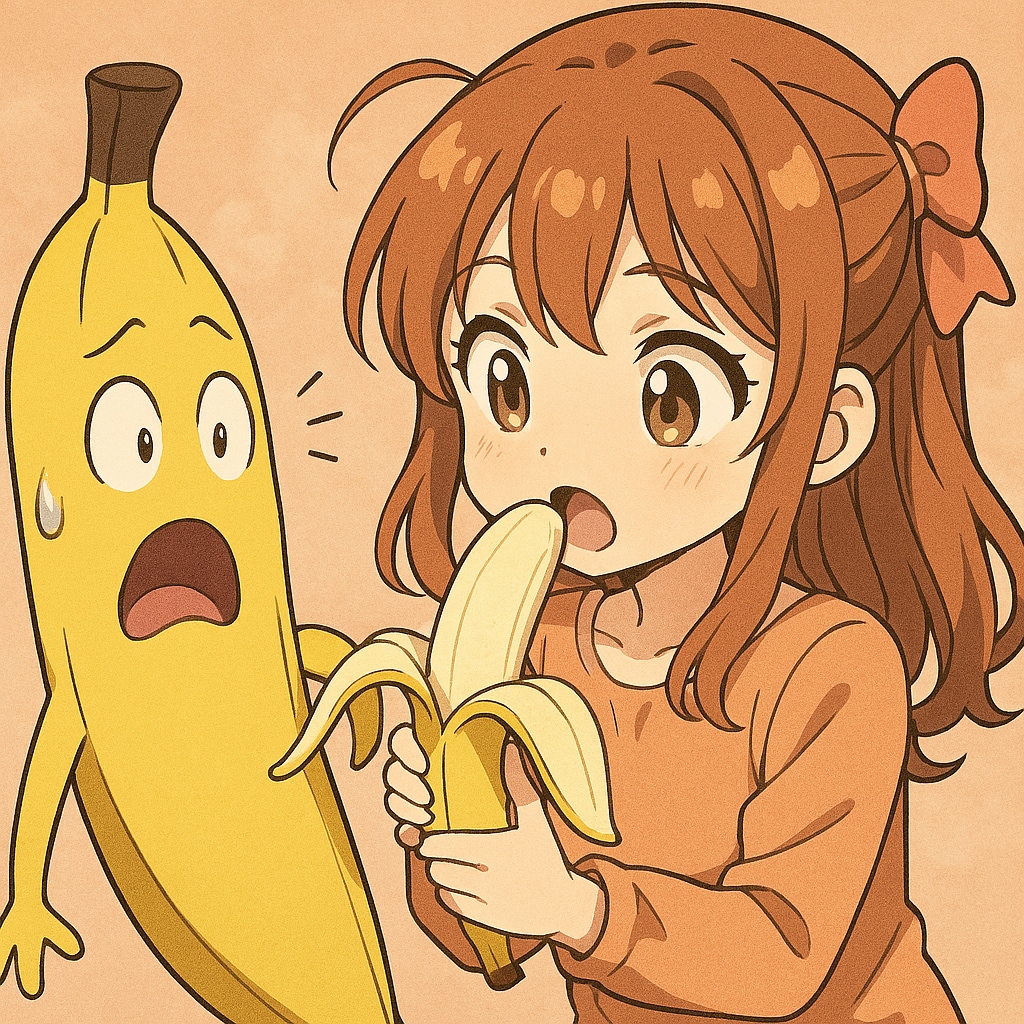 バナナのなーみだー