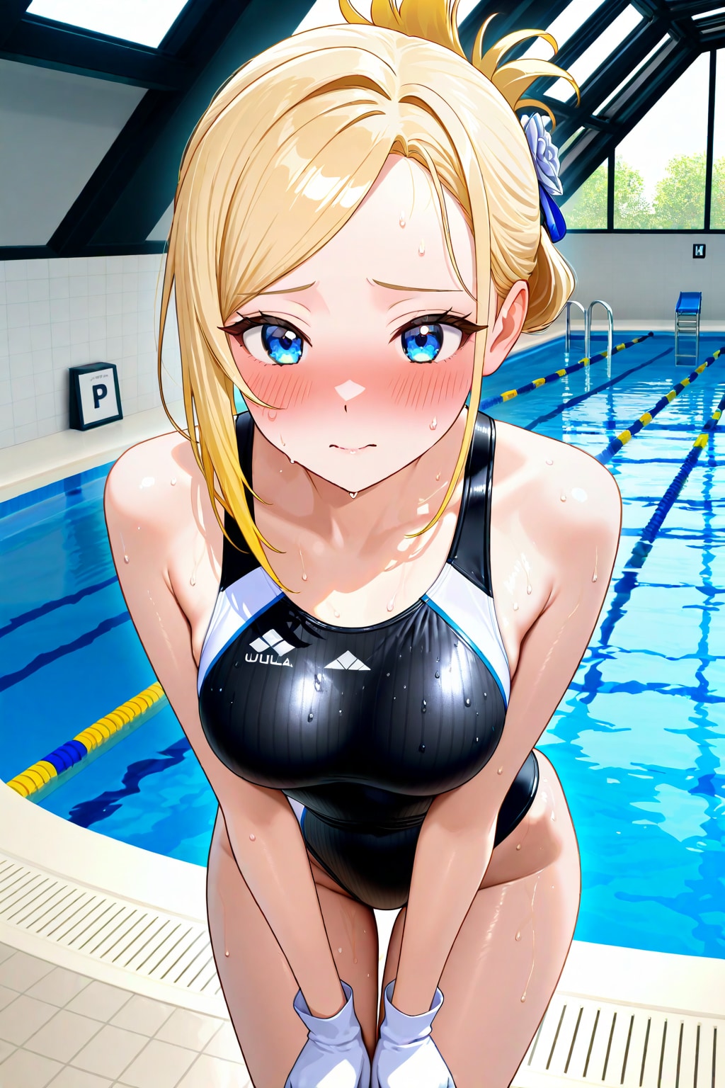 プールのノア・リードさん