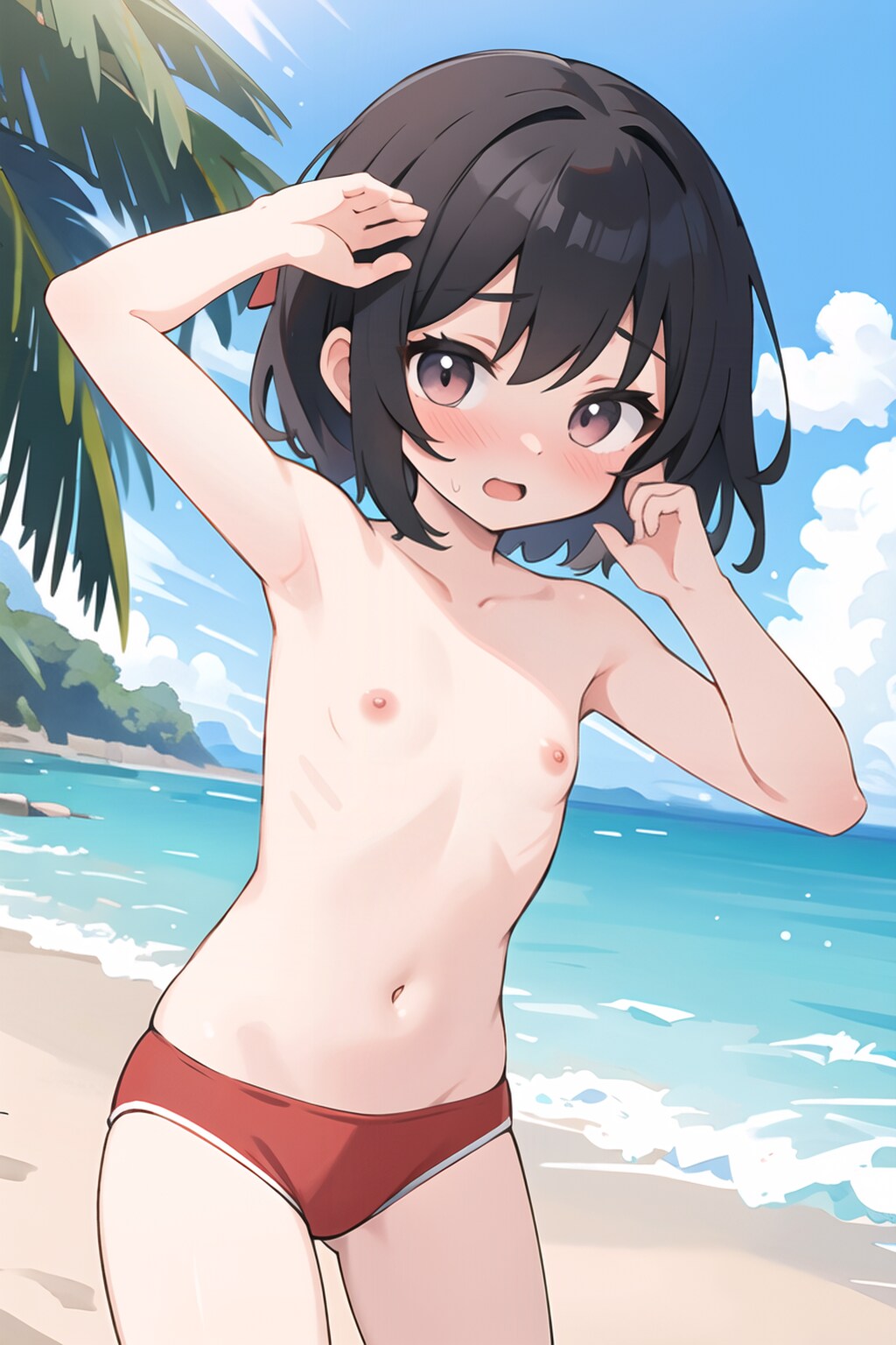 男水着チャレンジ！