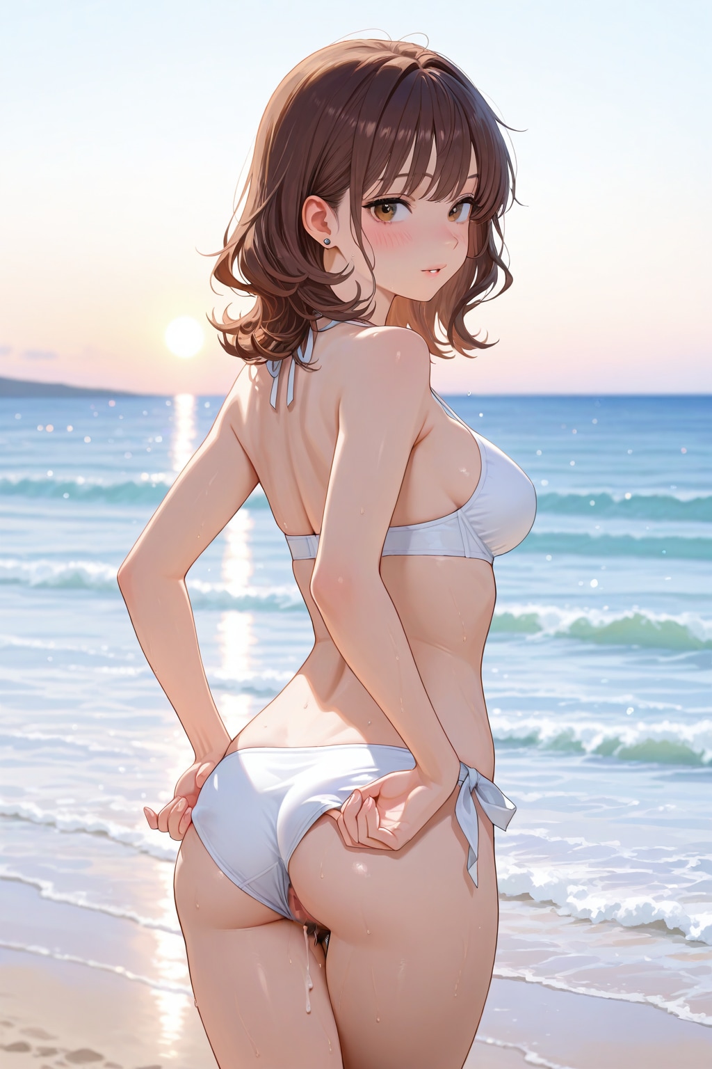 やっちゃった後のOLさん