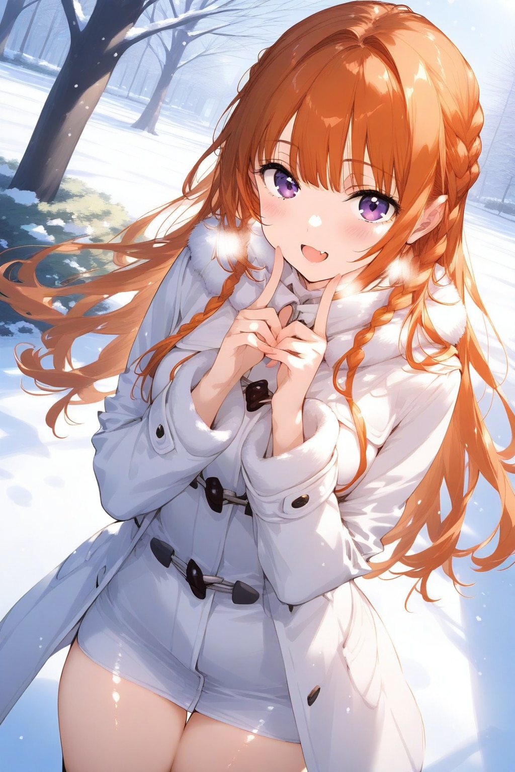 あゆのちゃん白コーデ☆