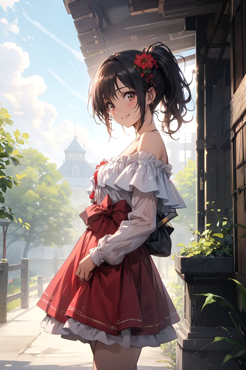巫女さんの筈だったのに😅