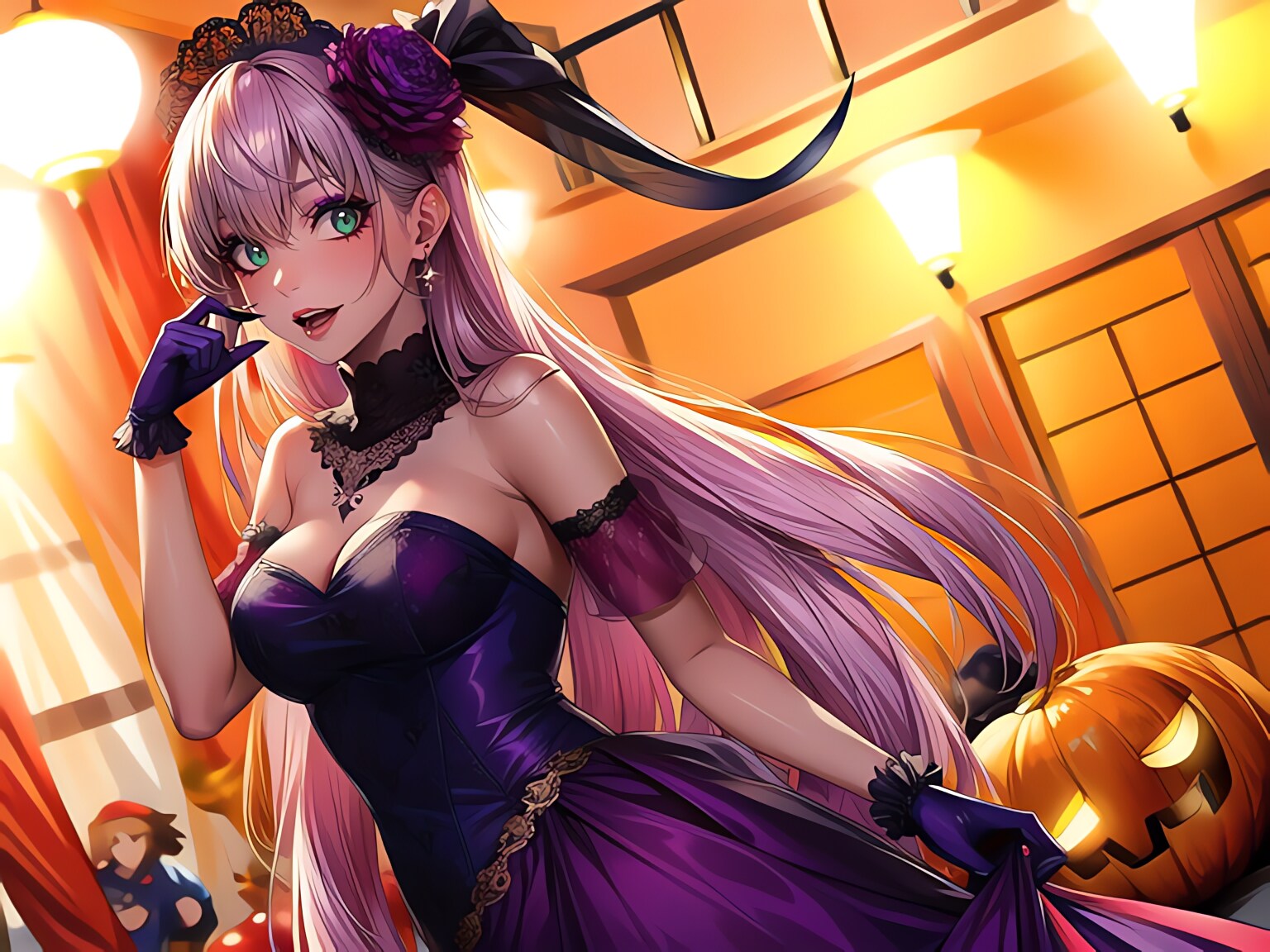 ルンルンハロウィン♪ | の人気AIイラスト・グラビア