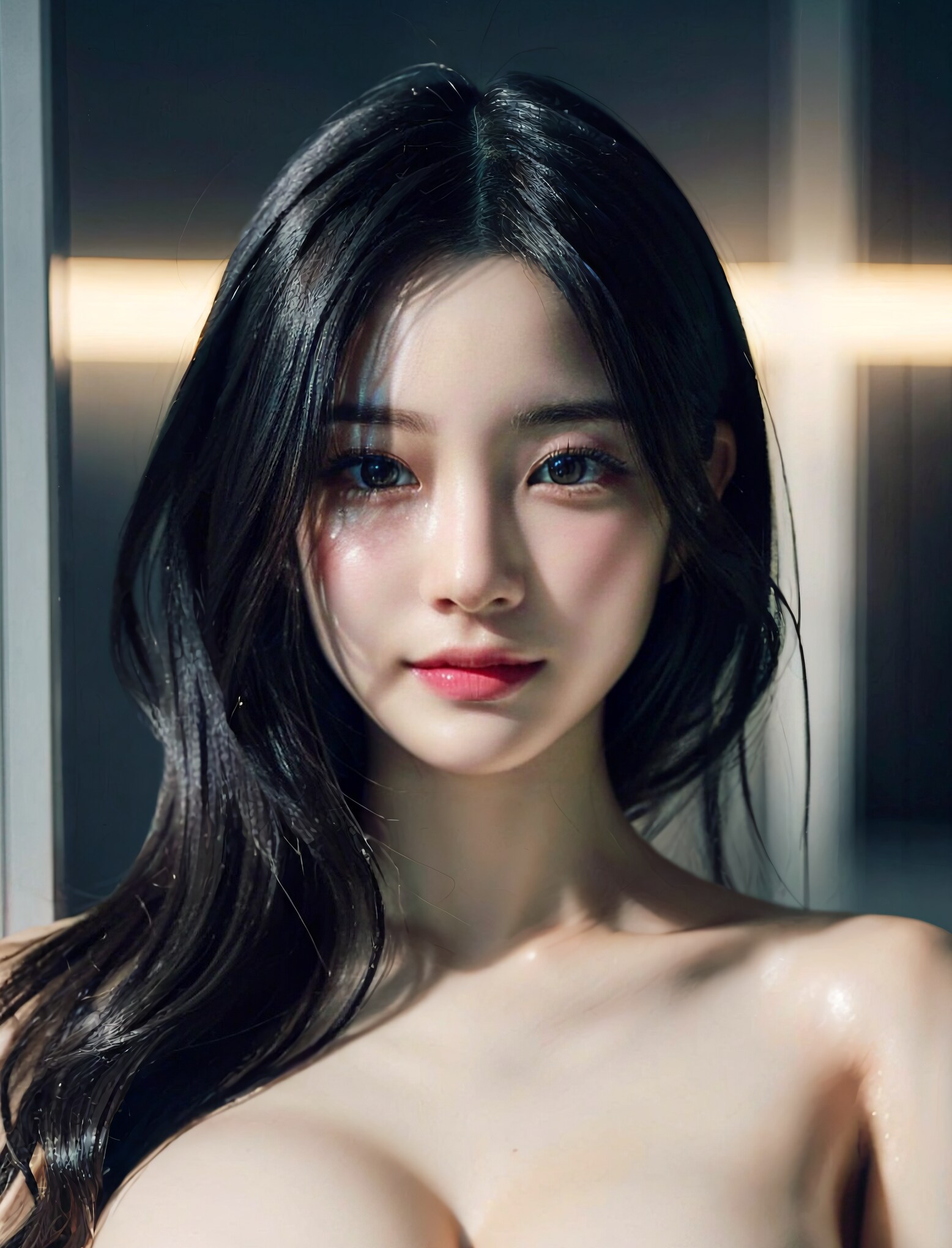 神ががった美しさの美女の恵体に酔いしれる