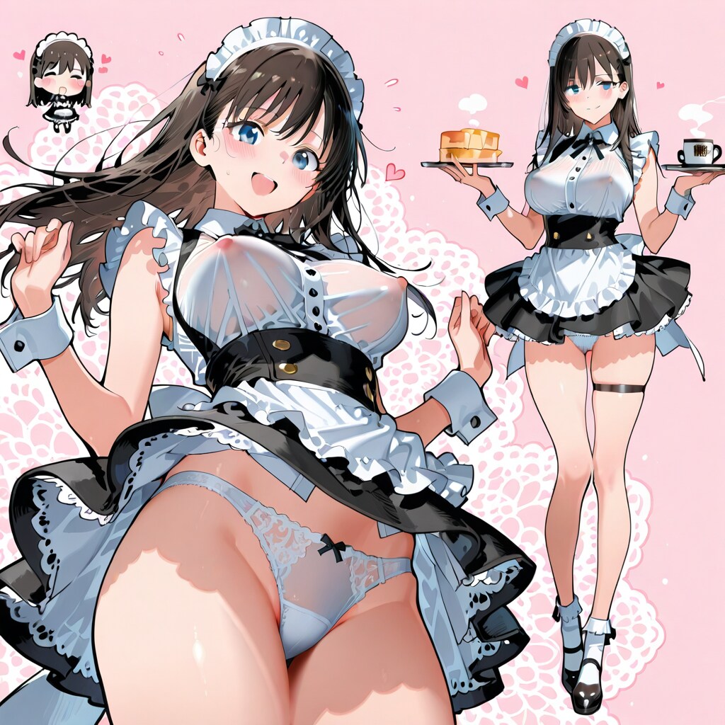 メイド喫茶のメイドさん